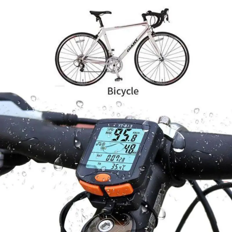 Waterproof Cycling Bicycle Odometer Wired/Wireless Bike Speedometer Computer LCD Backlight Automatic Wake-up Riding
Waterproof Cycling Bicycle Odometer Wired/Wireless Bike Speedometer Computer LCD Backlight Automatic Wake-up Riding