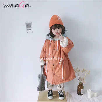 WLG boys girls winter coat baby fake two orange hooded long style jackets kids warm casual outerwear children clothes 3-7 years
WLG boys girls winter coat baby fake two orange hooded long style jackets kids warm casual outerwear children clothes 3-7 years
