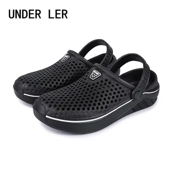 

2020 Summer Sandals for Beach Sports Women Men's Slip-on Shoes Slippers Female Male Croc Clogs Crocks Crocse Water Mules D025