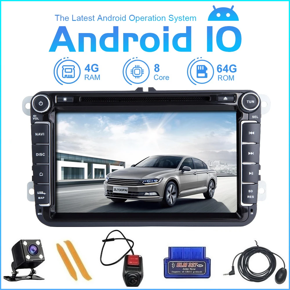 ZLTOOPAI Android 10 For VW/Volkswagen/Golf/Polo/Tiguan/Passat/b7/b6/SEAT/leon/Skoda/Octavia 8 Multimedia Player GPS Navigation
ZLTOOPAI Android 10 For VW/Volkswagen/Golf/Polo/Tiguan/Passat/b7/b6/SEAT/leon/Skoda/Octavia 8 Multimedia Player GPS Navigation