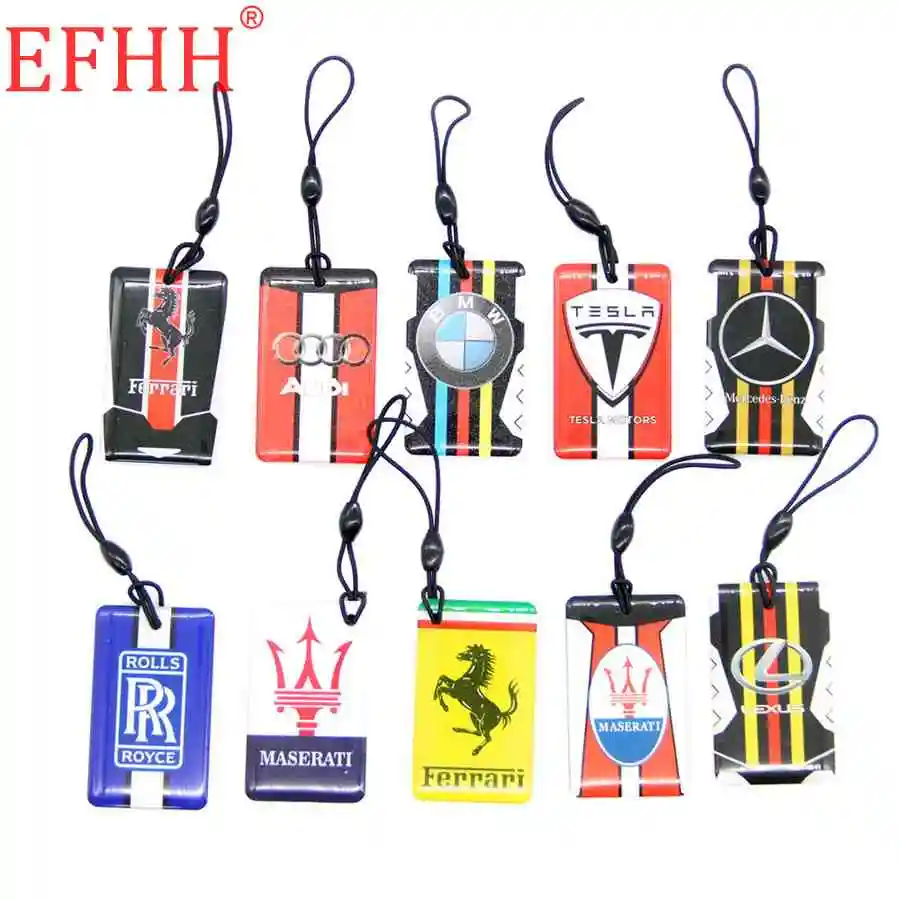 S50 1K 13.56Mhz Multiple Choices UID Rewritable Auto Logos Pattern Access Control Card Keychain Key Tag Changeable NFC Card 1pcs
S50 1K 13.56Mhz Multiple Choices UID Rewritable Auto Logos Pattern Access Control Card Keychain Key Tag Changeable NFC Card 1pcs