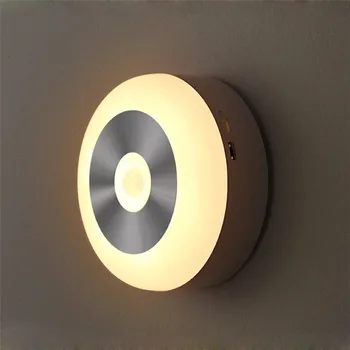 LED body Motion Sensor Night light USB Rechargeable Built-in Wall Lamp for Closet Wardrobe Hallway Bedroom Bathroom Home
LED body Motion Sensor Night light USB Rechargeable Built-in Wall Lamp for Closet Wardrobe Hallway Bedroom Bathroom Home