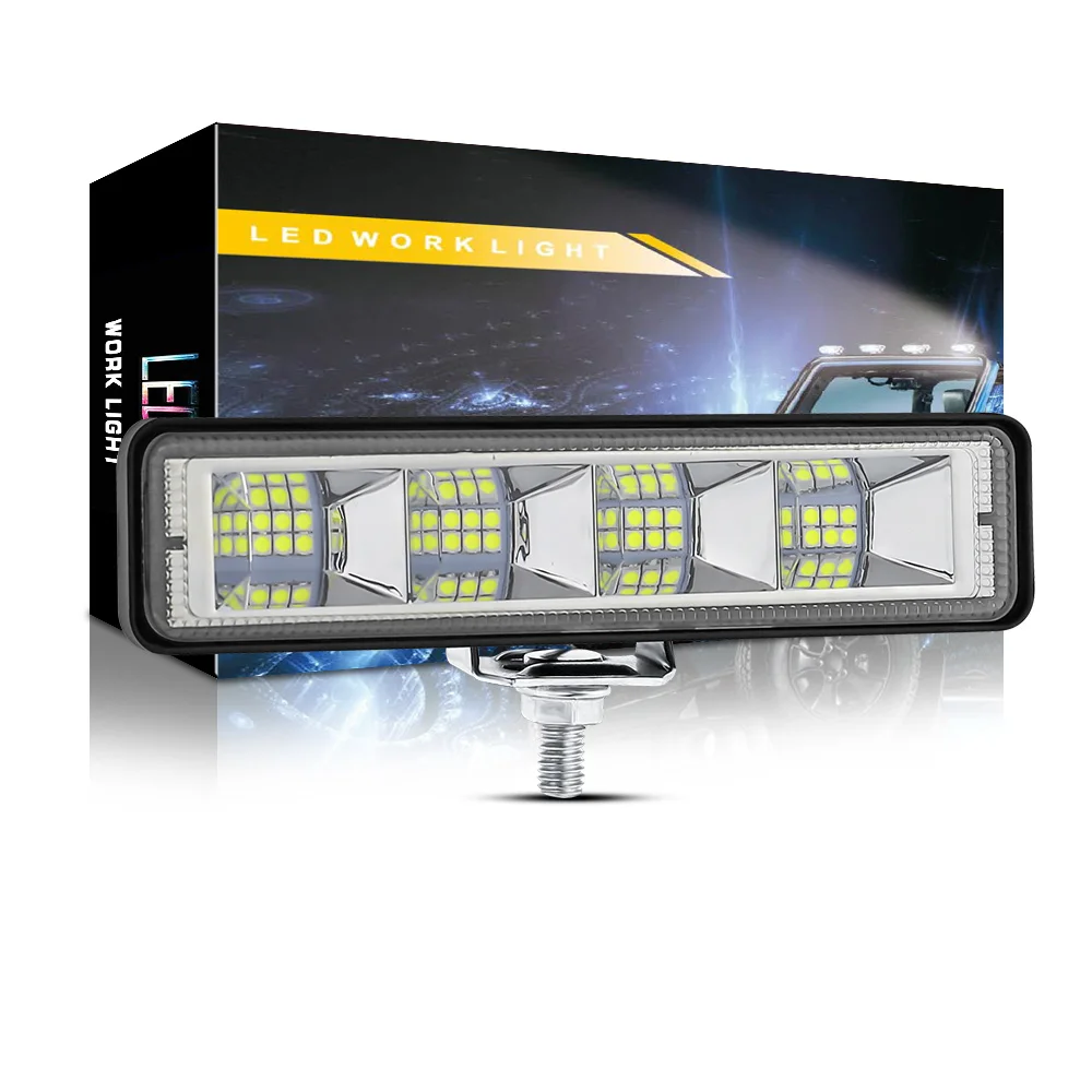 High Bright 72W LED 2200LM Work Light Bar Driving Lamp DC 12-60V 6500K Working Light For SUV Tractor Trucks
High Bright 72W LED 2200LM Work Light Bar Driving Lamp DC 12-60V 6500K Working Light For SUV Tractor Trucks