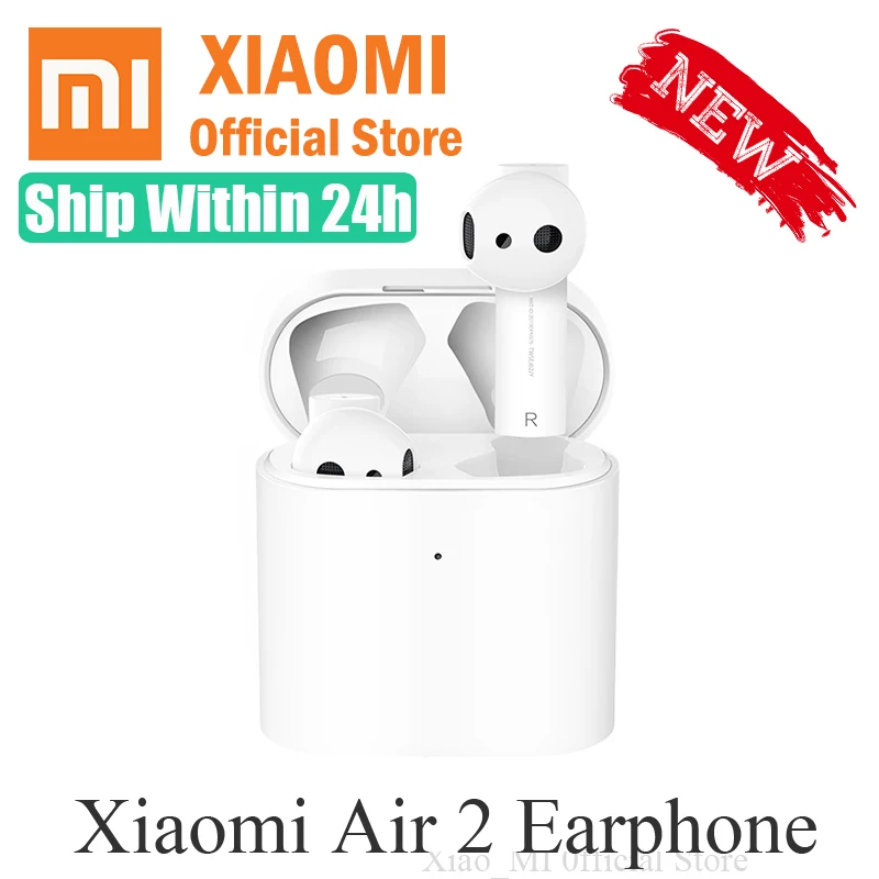 New Xiaomi Air 2 TWS Earphone Wireless Bluetooth LHDC Headset with ENC Stereo Auto Pause Tap Control Earbuds Airdots Pro 2
New Xiaomi Air 2 TWS Earphone Wireless Bluetooth LHDC Headset with ENC Stereo Auto Pause Tap Control Earbuds Airdots Pro 2