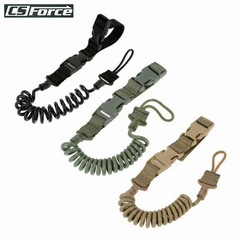 Тактический Airsoft Единая точка пистолет Весна ремешок Sling Quick Release для стрельбы