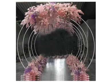 New Iron Circle Wedding Arch Props Background Single Arch Flower Outdoor Lawn Wedding Flower Door Rack Party Birthday Decoration
New Iron Circle Wedding Arch Props Background Single Arch Flower Outdoor Lawn Wedding Flower Door Rack Party Birthday Decoration