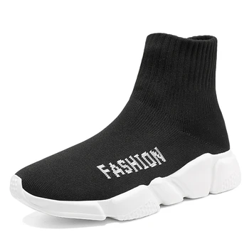 High top sneakers for men Summer Breathable Outdoor Sport Sock Shoes For Women Sneakers Comfortable Walking wear-resisting Shoes
High top sneakers for men Summer Breathable Outdoor Sport Sock Shoes For Women Sneakers Comfortable Walking wear-resisting Shoes