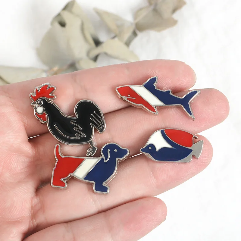 Rooster Whale Shark Lapel Pins Dog Enamel Pins Badges Brooches Accessories Animal Jewelry For Kids Gifts
Rooster Whale Shark Lapel Pins Dog Enamel Pins Badges Brooches Accessories Animal Jewelry For Kids Gifts