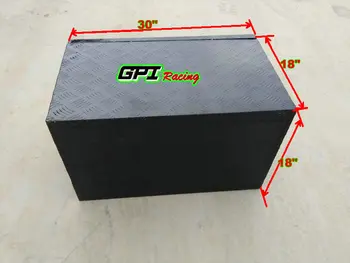 30"x18"x18" Aluminum Pickup Truck Bed Camper Tool Box Tote Storage/760*460mm BLK
30"x18"x18" Aluminum Pickup Truck Bed Camper Tool Box Tote Storage/760*460mm BLK