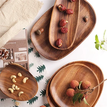 Japanese Acacia Wood Shaped Dinner Plate Snack Fruit Dried Fruit Plate Solid Wood Handmade Sushi Tea Tray Dessert Plate
Japanese Acacia Wood Shaped Dinner Plate Snack Fruit Dried Fruit Plate Solid Wood Handmade Sushi Tea Tray Dessert Plate