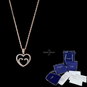 Swa 2020 new fashion exquisite romantic heart-shaped love kiss necklace pendant, give girlfriend a classic romantic wedding
Swa 2020 new fashion exquisite romantic heart-shaped love kiss necklace pendant, give girlfriend a classic romantic wedding