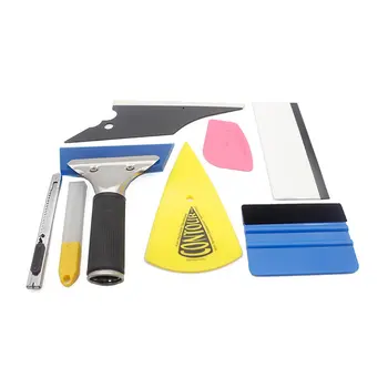 Car Glass Sun Explosion-Proof Film Tool 8Pcs Set Color Film Paste Film Combination Scraper Tool Car Supplies
Car Glass Sun Explosion-Proof Film Tool 8Pcs Set Color Film Paste Film Combination Scraper Tool Car Supplies