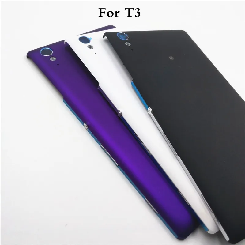 Original Battery Cover For Sony Xperia T3 D5102 D5103 D5106 M50W Rear Door Back Housing With NFC | Мобильные телефоны и