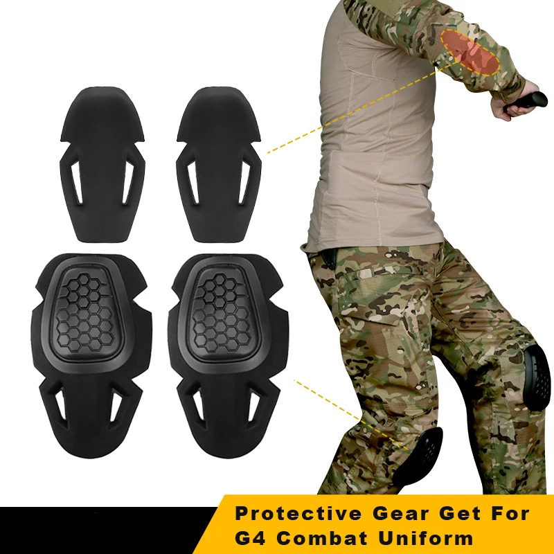 Tactical Knee Pad Protective Gear Set for G4 Combat Uniform Paintball Airsoft Protector Sports Safety Knee Elbow Pads
Tactical Knee Pad Protective Gear Set for G4 Combat Uniform Paintball Airsoft Protector Sports Safety Knee Elbow Pads