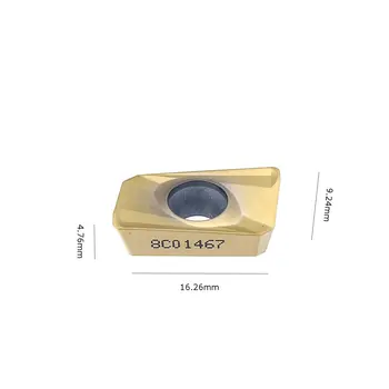 10pcs APMT1604PDER-PR-GP Carbide Insert for Turning Tool Holder Lathe Milling Cutter Carbide Turning Tools
10pcs APMT1604PDER-PR-GP Carbide Insert for Turning Tool Holder Lathe Milling Cutter Carbide Turning Tools