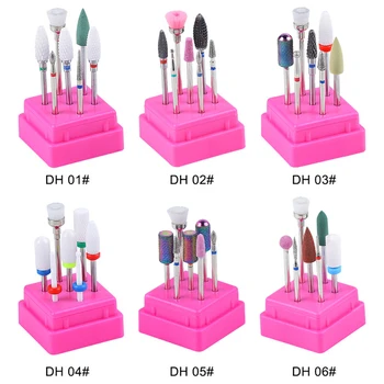 7PCS/Set Ceramic Nail Drill Bits Acrylic Box Milling Cutter Manicure Machine Electric Nail Files Art Nail tool kit 
7PCS/Set Ceramic Nail Drill Bits Acrylic Box Milling Cutter Manicure Machine Electric Nail Files Art Nail tool kit
