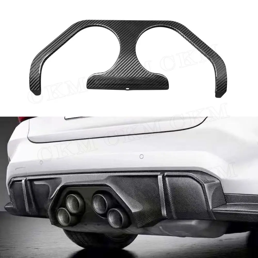 Dry Carbon Fiber Rear Bumper Lip Diffuser Exhaust Decoration Trim Cover For BMW 3 4 Series G80 G82 G83 M3 M4 2021+ Accessory
Dry Carbon Fiber Rear Bumper Lip Diffuser Exhaust Decoration Trim Cover For BMW 3 4 Series G80 G82 G83 M3 M4 2021+ Accessory