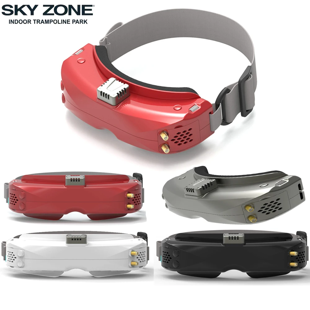 SKYZONE SKY04X 5.8Ghz 48CH FPV Goggles Support 2D/3D HDMI Build in Headtracke With Fan DVR Camera For RC Plane Racing FPV Drone
SKYZONE SKY04X 5.8Ghz 48CH FPV Goggles Support 2D/3D HDMI Build in Headtracke With Fan DVR Camera For RC Plane Racing FPV Drone
