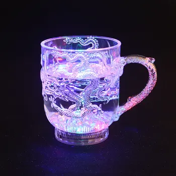 Led Health Wine Glass Cool Tableware Universal Activated Light Up Cup Color Change Plastic Flashing Dragon Cutlery Decoration
Led Health Wine Glass Cool Tableware Universal Activated Light Up Cup Color Change Plastic Flashing Dragon Cutlery Decoration