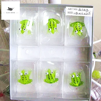 6pcs Custom Handmade murano glass Frog ornament Aquarium fish tank desktop decorative Figurines Miniature animals glass statues
6pcs Custom Handmade murano glass Frog ornament Aquarium fish tank desktop decorative Figurines Miniature animals glass statues