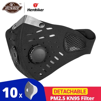 HEROBIKER Motorcycle Mask KN95 Filter Face Shield Anit-fog Balaclava Anti-splash Dustproof Face Mask for Cycling Sport Bike
HEROBIKER Motorcycle Mask KN95 Filter Face Shield Anit-fog Balaclava Anti-splash Dustproof Face Mask for Cycling Sport Bike