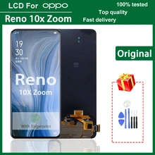 Bloc écran tactile LCD Super AMOLED, 6.6 pouces, pour OPPO Reno, ZOOM 10X, Original, cph194=