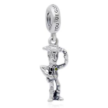New 925 Sterling Silver Charm Vintage Cute Pixar Toy Story Woody Pendant Beads Fit Pandora Bracelet Bangle Diy Jewelry
New 925 Sterling Silver Charm Vintage Cute Pixar Toy Story Woody Pendant Beads Fit Pandora Bracelet Bangle Diy Jewelry