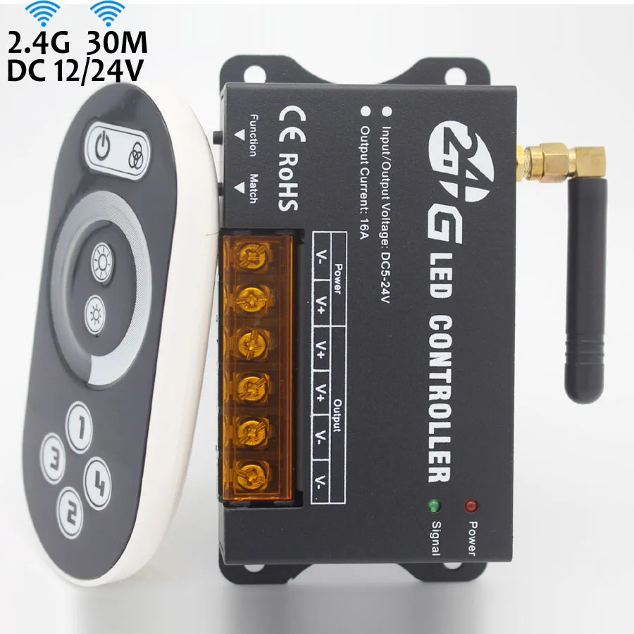 2.4g Led Switch Light Dimmer 12v 24v Dc Light Switch Triac Led Dimmer 12 v 24 v Wireless Remote Control Rgb Pwm Controller
2.4g Led Switch Light Dimmer 12v 24v Dc Light Switch Triac Led Dimmer 12 v 24 v Wireless Remote Control Rgb Pwm Controller