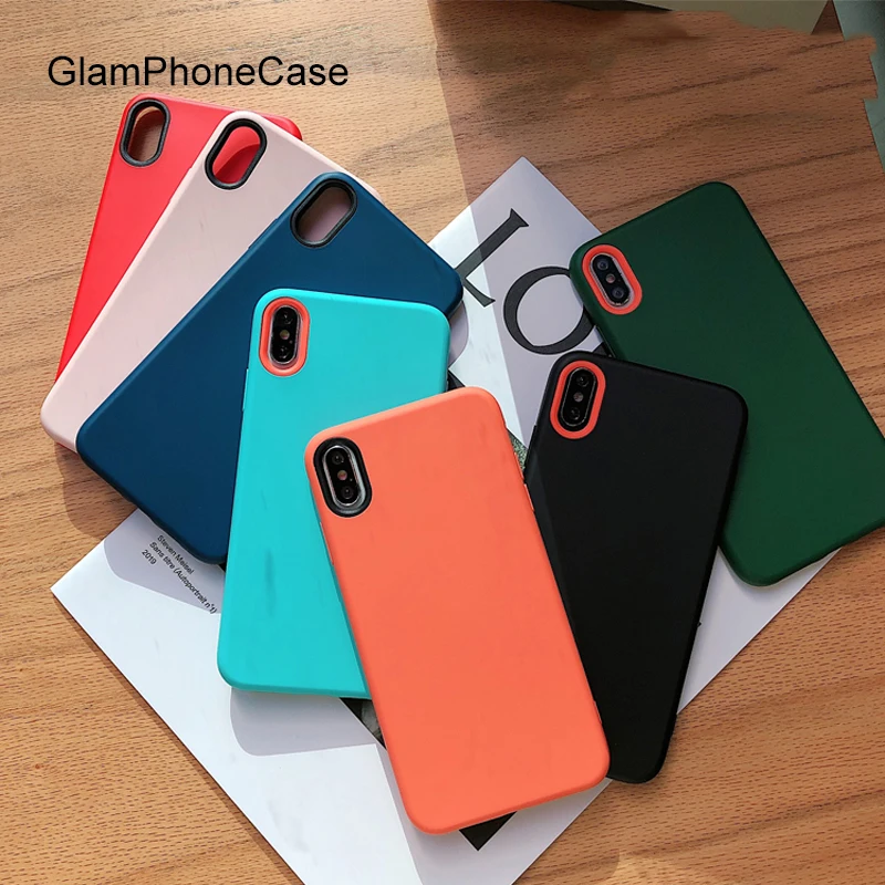 GlamPhoneCase Simple Solid Color Phone Case For iPhone X XS Max XR Soft Silicone Cover For iPhone 7 8 6 6s Plus Case
GlamPhoneCase Simple Solid Color Phone Case For iPhone X XS Max XR Soft Silicone Cover For iPhone 7 8 6 6s Plus Case