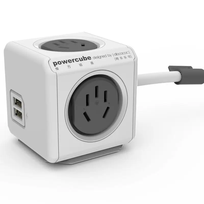 A loole ke PowerCube Module Square Socket Gray Extension Line 1.5/3 M-Wholesale Wiring Board USB Plug
A loole ke PowerCube Module Square Socket Gray Extension Line 1.5/3 M-Wholesale Wiring Board USB Plug