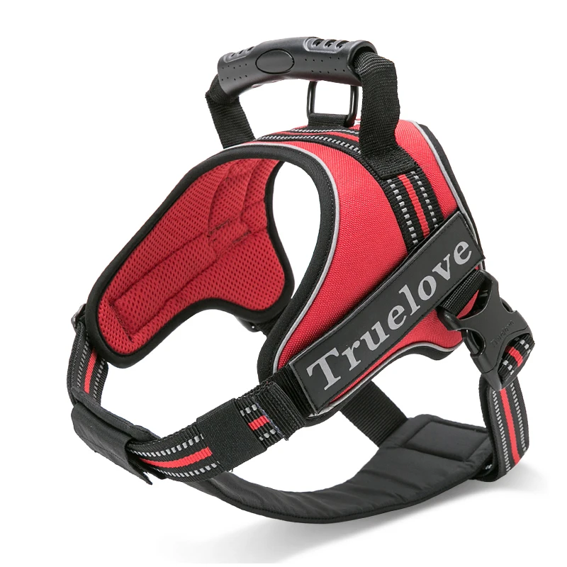 Truelove Pet Dog Harness No Pull Reflective Stitching Removable Chest Pad and personality Heavy Duty Handle Training VestTLH5753
Truelove Pet Dog Harness No Pull Reflective Stitching Removable Chest Pad and personality Heavy Duty Handle Training VestTLH5753