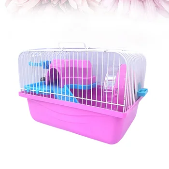 1pc Hamster Cage Creative Durable Portable Transparent Small Pet Cage
1pc Hamster Cage Creative Durable Portable Transparent Small Pet Cage