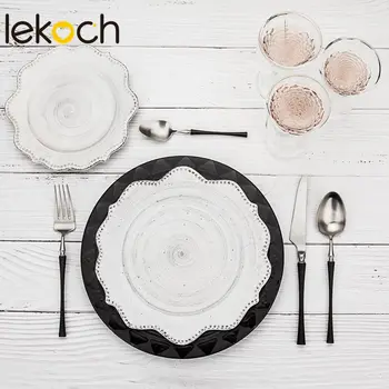 LEKOCH Black SliverCutlery Set Tableware Stainless Steel Dinner Dining Kitchen Dinnerware Set Fork Spoon Knife Portable Products
LEKOCH Black SliverCutlery Set Tableware Stainless Steel Dinner Dining Kitchen Dinnerware Set Fork Spoon Knife Portable Products