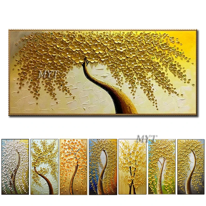 

Knife Hand Painted Oil Painting Wall Art Canvas Hand Made Artwork Paints Pictures For Living Room Wall Decor Gift