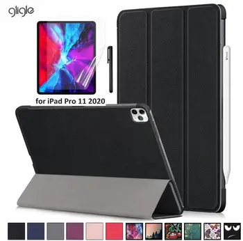 Gligle Smart leather case cover for iPad Pro 11 (2020) Tablet case shell 12 colors 1pc+Screen film+Touch pen free shipping
Gligle Smart leather case cover for iPad Pro 11 (2020) Tablet case shell 12 colors 1pc+Screen film+Touch pen free shipping