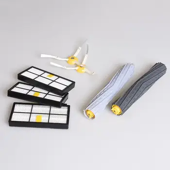 1 Set Extractor Brush 3pcs HEPA Filter + 2pcs Side Brush for iRobot 880 980 Series Vacuum Cleaner Robots Replacement Cleaner 
1 Set Extractor Brush 3pcs HEPA Filter + 2pcs Side Brush for iRobot 880 980 Series Vacuum Cleaner Robots Replacement Cleaner
