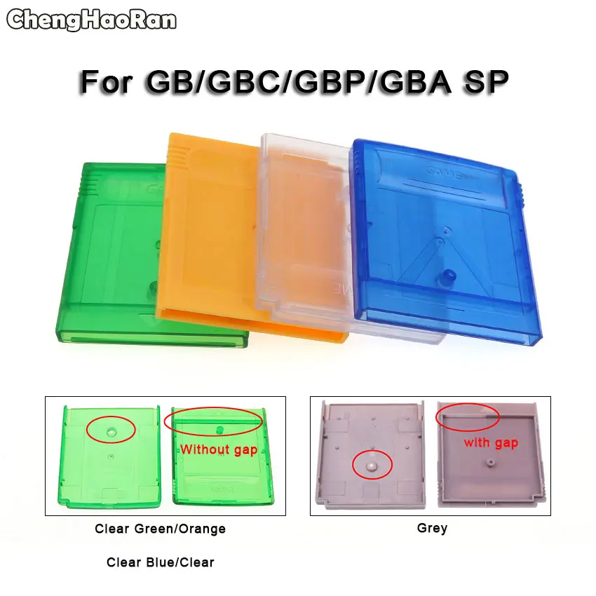 ChengHaoRan Replacement For GBA SP Game Cartridge Housing Shell For GB GBC GBP Card Case
ChengHaoRan Replacement For GBA SP Game Cartridge Housing Shell For GB GBC GBP Card Case
