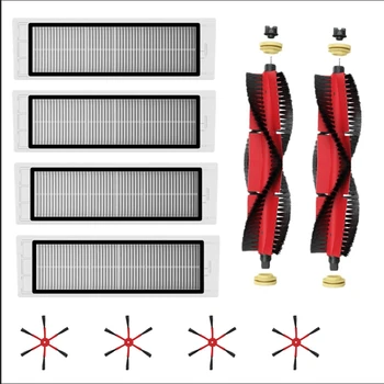 New for Mi Roborock Vacuum Cleaner Parts of 4 Side Brush4 Roller Brush 2 Filters for Mi Roborock Vacuum Cleaner Accessories
New for Mi Roborock Vacuum Cleaner Parts of 4 Side Brush4 Roller Brush 2 Filters for Mi Roborock Vacuum Cleaner Accessories