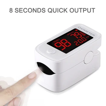 Fingertip Pulse Oximeter Digital Display Heath Monitor Measurement Font Color Random
Fingertip Pulse Oximeter Digital Display Heath Monitor Measurement Font Color Random