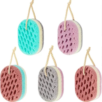 5 Pcs Soft Body Exfoliating Sponge Bath Balls for Deep Skin Care and Cleansing for Women Men Kids Random Colors (Oval)
5 Pcs Soft Body Exfoliating Sponge Bath Balls for Deep Skin Care and Cleansing for Women Men Kids Random Colors (Oval)