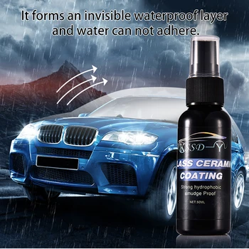 Car Rainproof Windshield Glass Coating Hydrophobic Water Rain Repellent Universal Super Spray 50ml High Quality
Car Rainproof Windshield Glass Coating Hydrophobic Water Rain Repellent Universal Super Spray 50ml High Quality