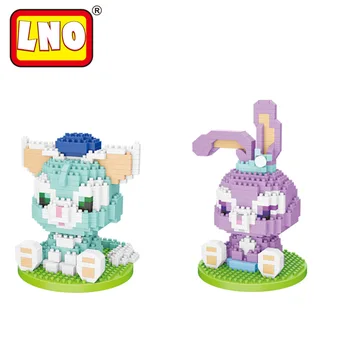 LNO diamond particles purple green cartoon anime rabbit spelled out plastic building block toys 318-319 for childre gifts
LNO diamond particles purple green cartoon anime rabbit spelled out plastic building block toys 318-319 for childre gifts