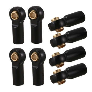 8Pcs M3 Ball Joint Link Bar Rod Seals Ball Head Tie Rod End For 1/10 RC Truck Car Truck Buggy Black
8Pcs M3 Ball Joint Link Bar Rod Seals Ball Head Tie Rod End For 1/10 RC Truck Car Truck Buggy Black
