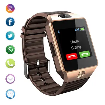 2020 Bluetooth SmartWatch DZ09 Phone With Camera Sim TF Card Android SmartWatch Phone Call Bracelet Watch for Android Smartphone
2020 Bluetooth SmartWatch DZ09 Phone With Camera Sim TF Card Android SmartWatch Phone Call Bracelet Watch for Android Smartphone