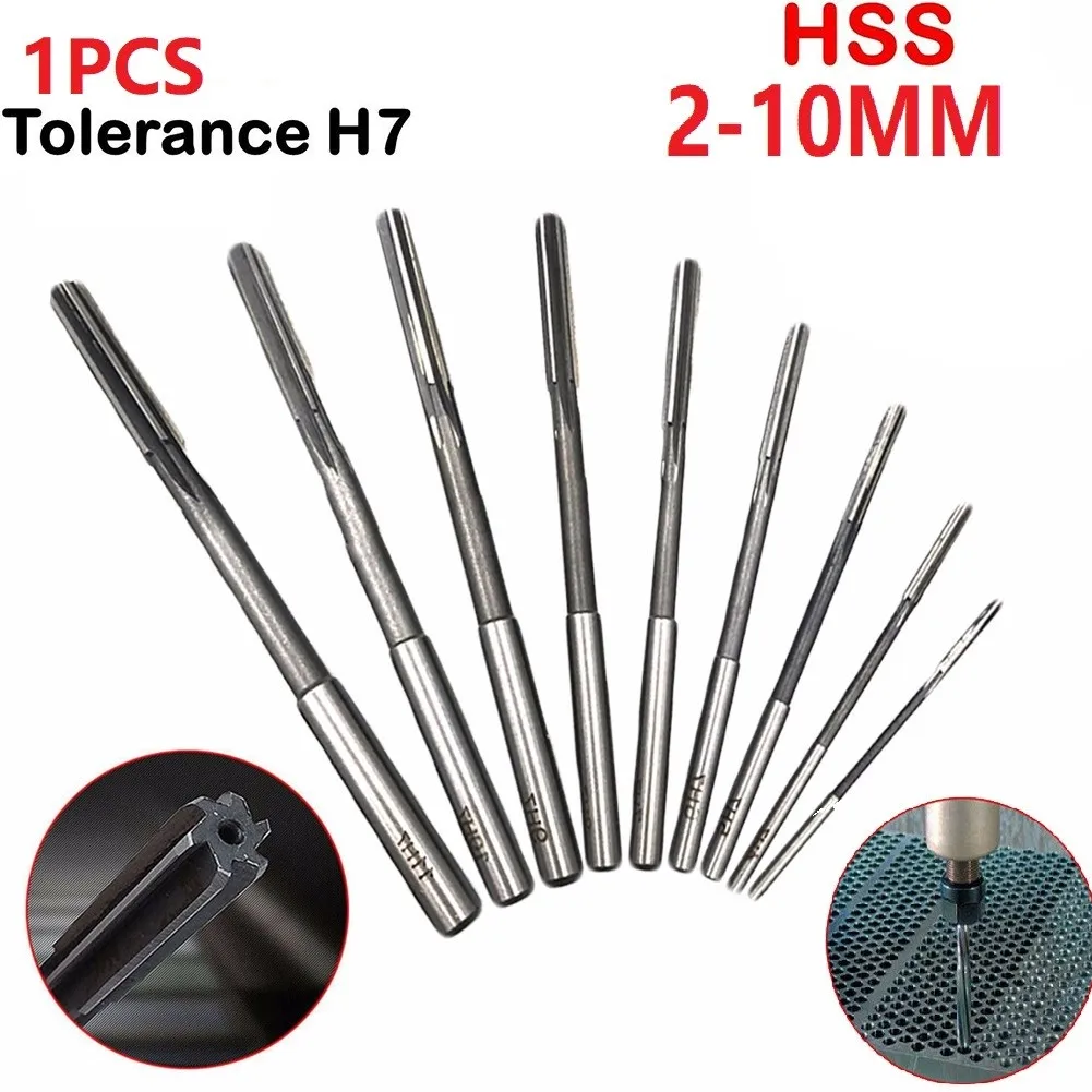 1Pcs 2/3/4/5/6/7/8/9/10mm Shank HSS Machine Reamer H7 Straight Shank Chucking Reamer Milling Cutter Metal Bore Machining Tool
1Pcs 2/3/4/5/6/7/8/9/10mm Shank HSS Machine Reamer H7 Straight Shank Chucking Reamer Milling Cutter Metal Bore Machining Tool
