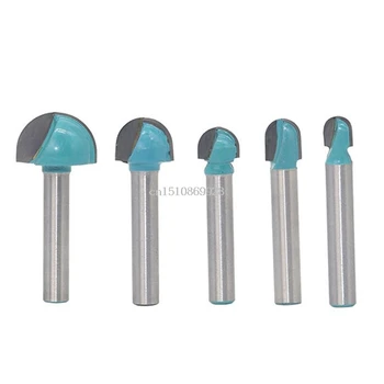 6MM Shank Solid Carbide Round Nose Bits Round Nose Cove Core Box Router Bit Shaker Cutter for Woodworking CNC Engraving Tools
6MM Shank Solid Carbide Round Nose Bits Round Nose Cove Core Box Router Bit Shaker Cutter for Woodworking CNC Engraving Tools