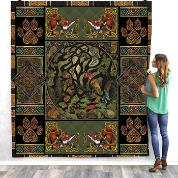 3D Fox Forest Printing Digital Quilt Vintage Pattern 2019 Animals Cool Concise Comforter Popular Fashion Summer Quilt For Beds 
3D Fox Forest Printing Digital Quilt Vintage Pattern 2019 Animals Cool Concise Comforter Popular Fashion Summer Quilt For Beds