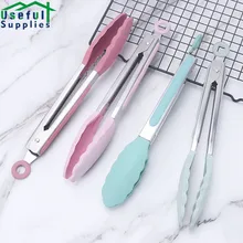 Multiple Colour Household Silicone Food Clip Stainless Steel Barbecue Clamp Tweezer for Kitchen Serving Dishes Cooking Organizer
Multiple Colour Household Silicone Food Clip Stainless Steel Barbecue Clamp Tweezer for Kitchen Serving Dishes Cooking Organizer
