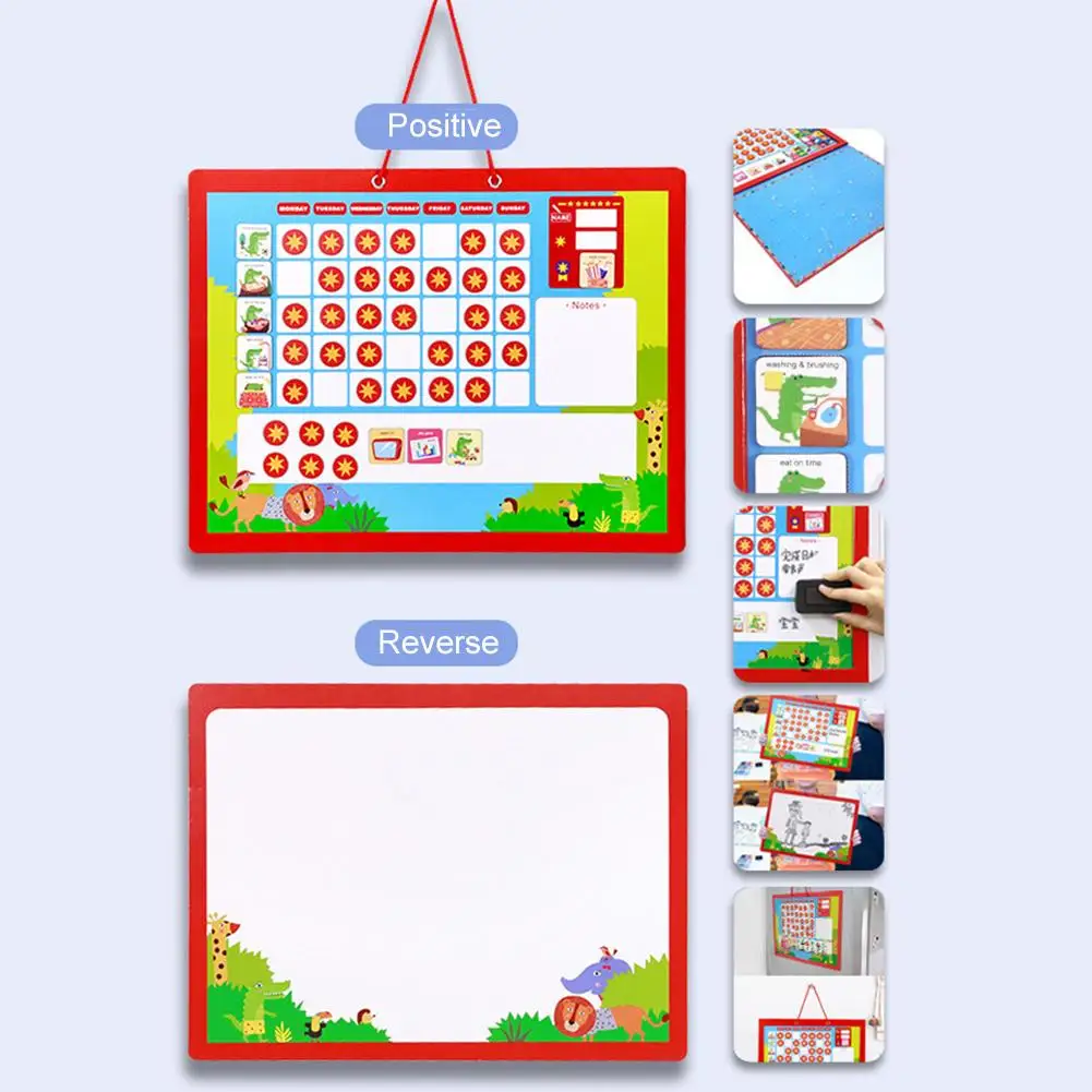 UNU Magnetic Reward Behavior Chore Chart Erasable Board Educational Kids Toy
UNU Magnetic Reward Behavior Chore Chart Erasable Board Educational Kids Toy