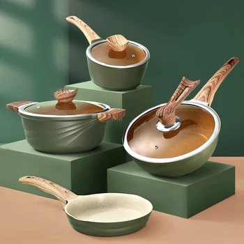 Maifan Stone Non-Stick Pan Stew Cooking Pots for the Kitchen Induction Cooker Pans Special Saucepan Household Cookware Soup Pot 
Maifan Stone Non-Stick Pan Stew Cooking Pots for the Kitchen Induction Cooker Pans Special Saucepan Household Cookware Soup Pot